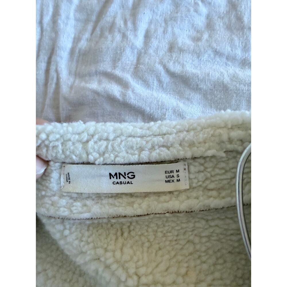 Mango faux suede/shearling jacket. Size small. Worn only a couple of times. - Picture 7 of 7